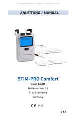 Axion STIM-PRO Comfort Manuel D'instructions