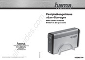 Hama Lan-Storage 00062706 Mode D'emploi