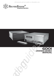 SilverStone GRANDIA SST-GD01S-R Manuel D'instructions