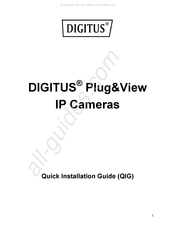 Digitus Plug&View Guide D'installation Rapide