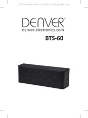 Denver BTS-60 Manuel D'instructions