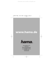 Hama 00057278 Manuel D'instructions