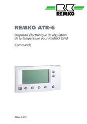 REMKO ATR-6 Mode D'emploi