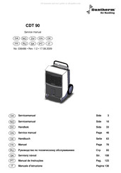 Dantherm CDT 90 Manuel D'instructions