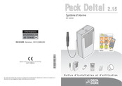DELTA DORE Pack Deltal 2.15 Notice D'installation/D'utilisation