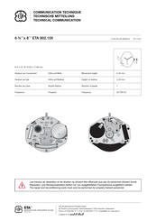 eta 902.105 Communication Technique