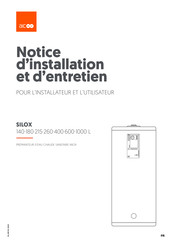 AIC SILOX SX400 Notice D'installation Et D'entretien