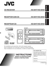 JVC KD-SH55 Manuel D'instructions