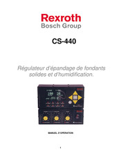 Bosch Rexroth CS-440 Manuel D'opération