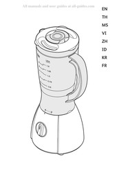 TEFAL MAXIBLEND BL1151 Mode D'emploi