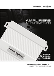 Precision Acoustics PA602 Livret D'instructions