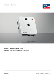 SMA SUNNY HIGHPOWER PEAK3 Instructions D'emploi