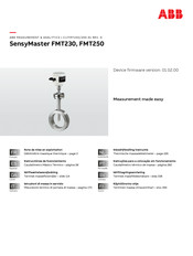 ABB SensyMaster FMT230 Notice De Mise En Service