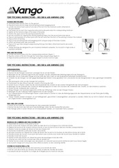 Vango IRIS 500 Instructions