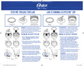 Oster PRO 1200 Guide De Démarrage