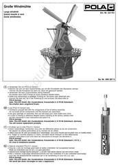 POLA G 331701 Instructions D'assemblage