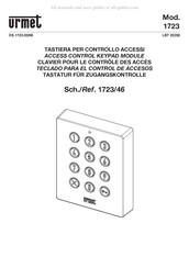 Urmet 1723/46 Instructions D'installation