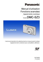 Panasonic Lumix DMC-SZ3 Manuel D'utilisation