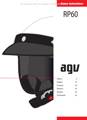 AGV RP60 Mode D'emploi