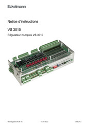 ECKELMANN VS 3010 Notice D'instructions