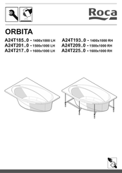 Roca ORBITA A24T217 Serie Instructions D'utilisation