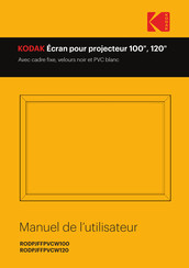 Kodak RODPJFFPVCW100 Manuel De L'utilisateur