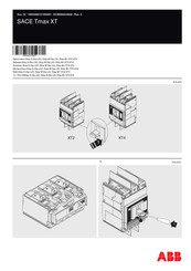 Abb SACE Tmax XT2 Instructions D'installation