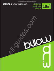 Billow Ebook E01FL Guide De L'utilisateur