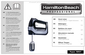 Hamilton Beach Professional M47 Manuel D'utilisation