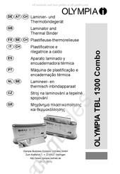 Olympia TBL 1300 Combo Mode D'emploi