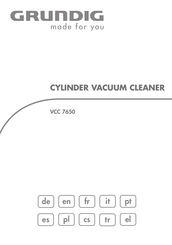 Grundig VCC 7650 Manuel D'instructions