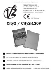 V2 City2-120V Manuel D'instruction