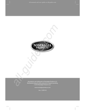 NOSTALGIA PRODUCTS Vintage Collection ICMP600WD Instructions Et Recettes
