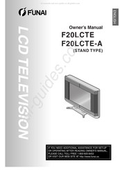 FUNAI F20LCTE-A Guide D'utilisation