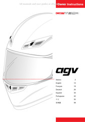 AGV GP-Tech Mode D'emploi