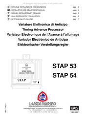 LANDI RENZO STAP 54 Installation Et Réglage