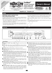 Tripp-Lite isobar HT1210ISOCTR Manuel Du Propriétaire