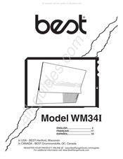 Best WM34I Mode D'emploi