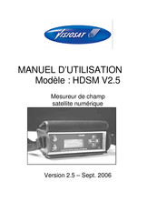 Visiosat HDSM V2.5 Manuel D'utilisation