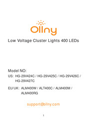 Ollny ALT400C Manuel D'instructions