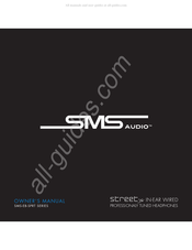 SMS Audio STREET by 50 SMS-EB-SPRT Serie Manuel Du Propriétaire