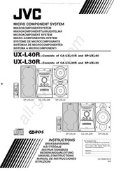 JVC SP-UXL30 Manuel D'instructions