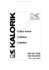 Kalorik USK CM 17442 Mode D'emploi