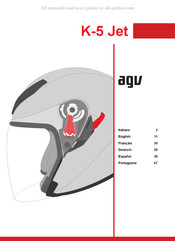 AGV K-5 Jet Mode D'emploi