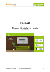 UTC Fire & Security Networ NX-10-KIT Manuel D'installation Rapide