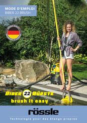 Rössle BIBER 22 BRUSH Mode D'emploi