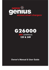 NOCO Genius G26000 Manuel Du Propriétaire Et De L'utilisateur