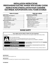 Whirlpool GGE388LXS Installation Instructions