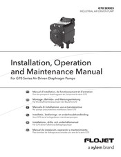 FLOJET G70K Installation, Operation And Maintenance Manual