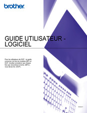 Brother MFC Guide Utilisateur - Logiciel